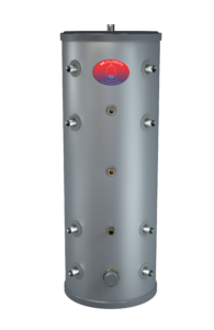 UK Cylinders 200L Buffer Vessel with new added connections.